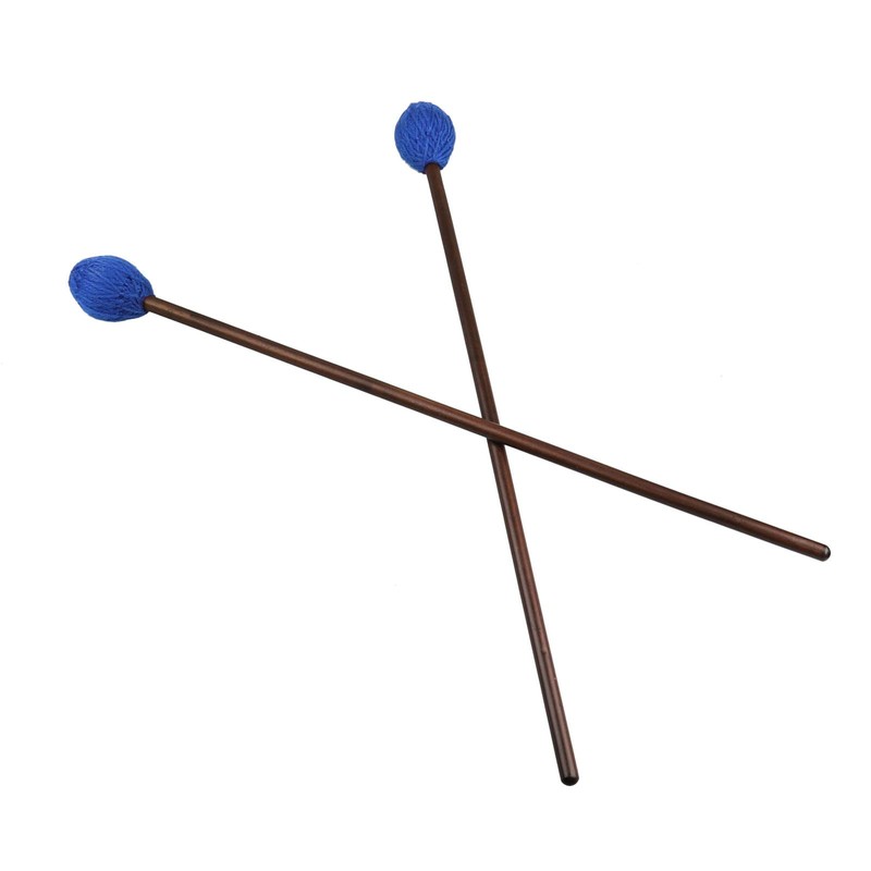 Mr.Power Marimba Mallets Wood Handle Yarn Head with Maple Handle,