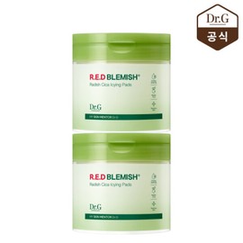 Dr.G 닥터지 레드 블레미쉬 순무 시카 아이싱패드 60매 1+1 (증)레드 블레미쉬 쿨 마스크 Dr.G Red Blemish Soothing Cica Icing Pad 60 Sheets 1+1 (Bonus) Red Blemish Cool Mask