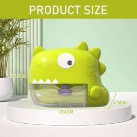 Baby Bath Toys - Dinosaur Automatic Bath Bubble Machine,Bathtub Bubble Maker with Music,Bathtime Shower Bathtub Toys for Toddlers Baby,Birthday Gifts for Boys Girls Age 1-5