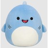 Squishmallows, Rey The Blue Shark, 7.5 Inch Stuffed Plush Toy