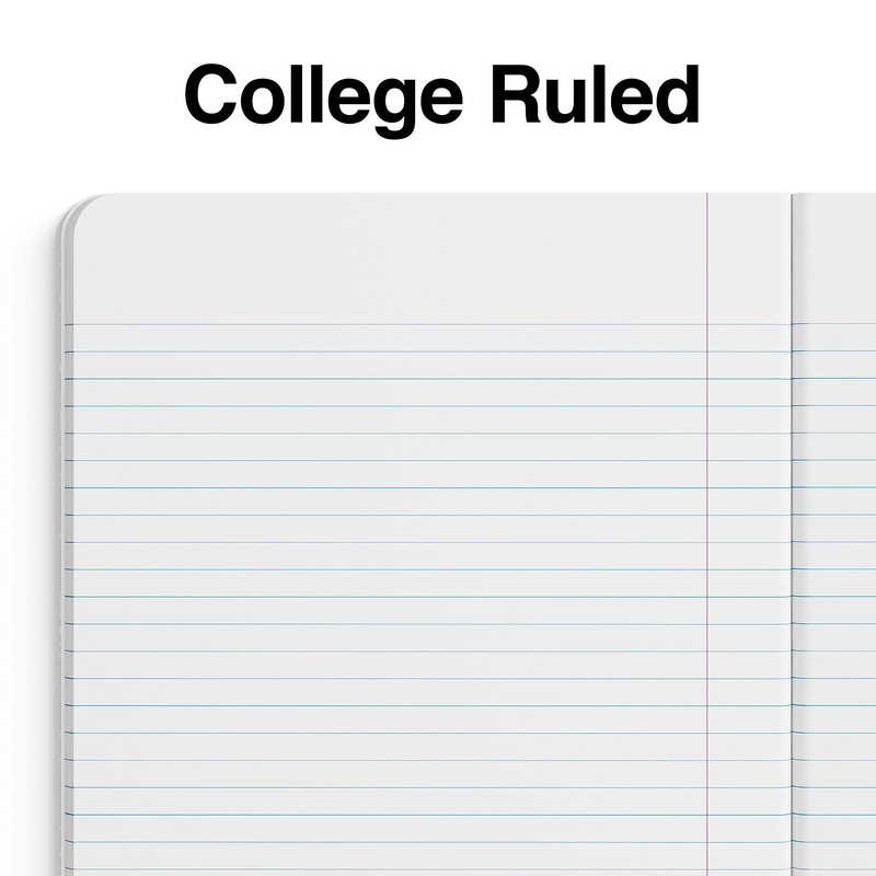 STAPLES Composition Notebook, 7.5” x 9.75”, College Ruled, 100 Sheets,