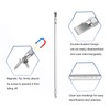 sourcing map 4pcs Magnetic Double Ended Screwdriver Bit 6mm PH2/SL6