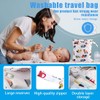 HSKRKOW Pack of 2 Double Layer Wet Bag Nursery, Wet