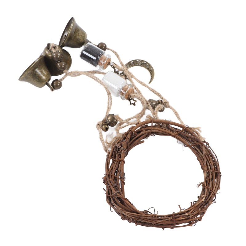 Door Knob Wind Bell Rustic Beautiful Decorative Craft Home Protection