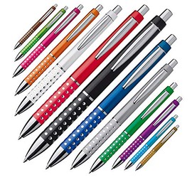 noTrash2003 Kugelschreiber mit glitzernder Griffzone im 10er Set, versch. Farben zur Auswahl