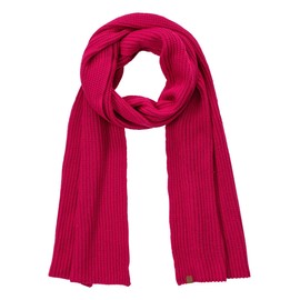 camel active Ladies Soft Pure Cotton Knitted Scarf, magenta