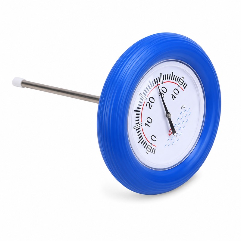 Floating Pool Thermometer for Indoor & Outdoor Use – Large-Dial