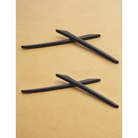 Kygear 2 Pairs Black Silicone Replacement Temple Sleeve Arm Grips, Silicone Rubber Ear Socks Arm Sleeve for Oakley Futurity Sun OO9482/Futurity OX8052, Anti-Slip Glasses Arm Covers