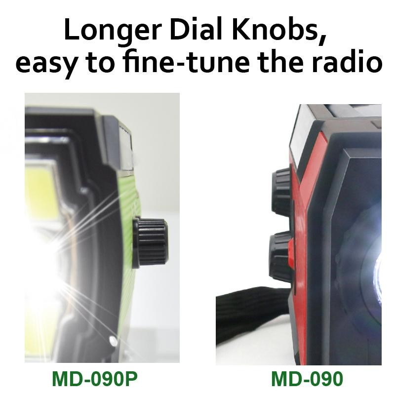 Emergency Power Solution: Portable Hand Crank Solar Audio Radio -