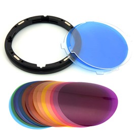 Godox V-11C Set of 30 Colour Filter Accessories with GODOX AK-R20 Used Directly on V1 for GODOX AK-R1 GODOX S-R1 Blitz GODOX V1 GODOX AD200 GODOX AD200pro