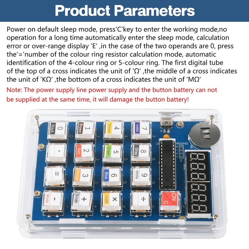 6-Bit Soldering Kit DIY Soldering Exercise Kit with LED Display