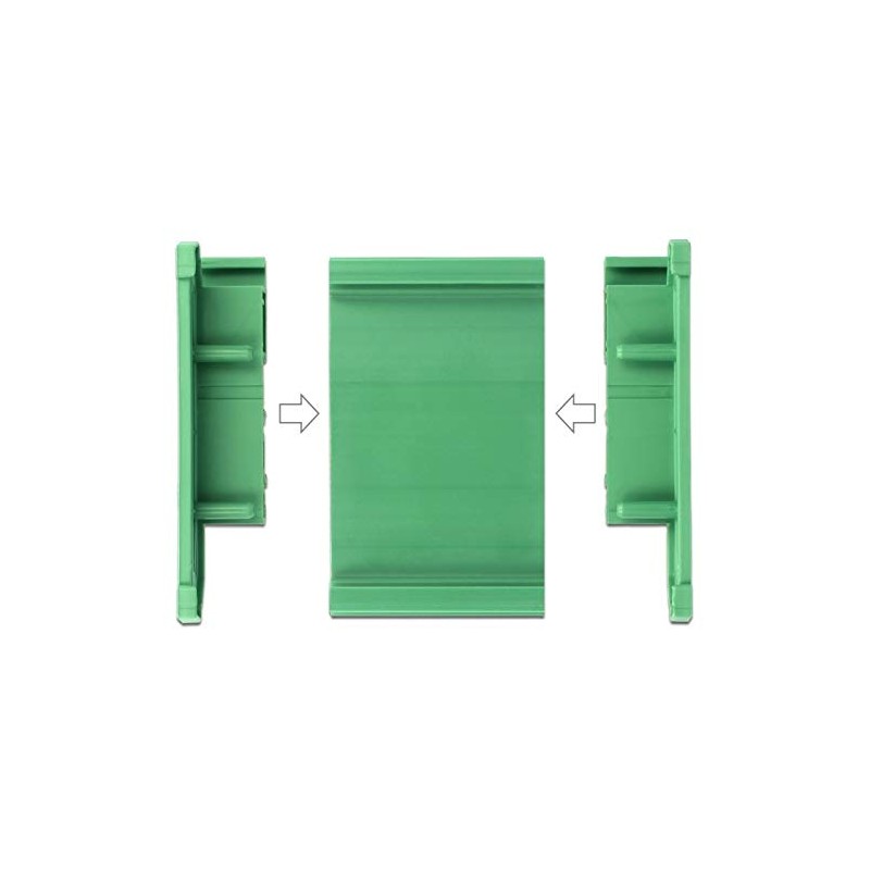 DeLock Board Holder for DIN Rail 10 cm Long