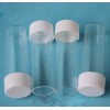 25ml Plastic Containers Test Tubes Vials Sample Container with Screw