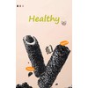 Black Sesame Sandwich Bar, High Calcium Healthy Snack, Full Belly