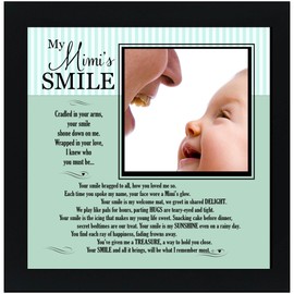 The Grandparent Gift My Mimi's Smile Frame