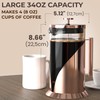Cafe Du Chateau Stainless Steel French Press Coffee Maker 34