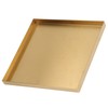 Gold Stainless Steel Tray Decorative Jewelry Dish Makeup Tray Organizer