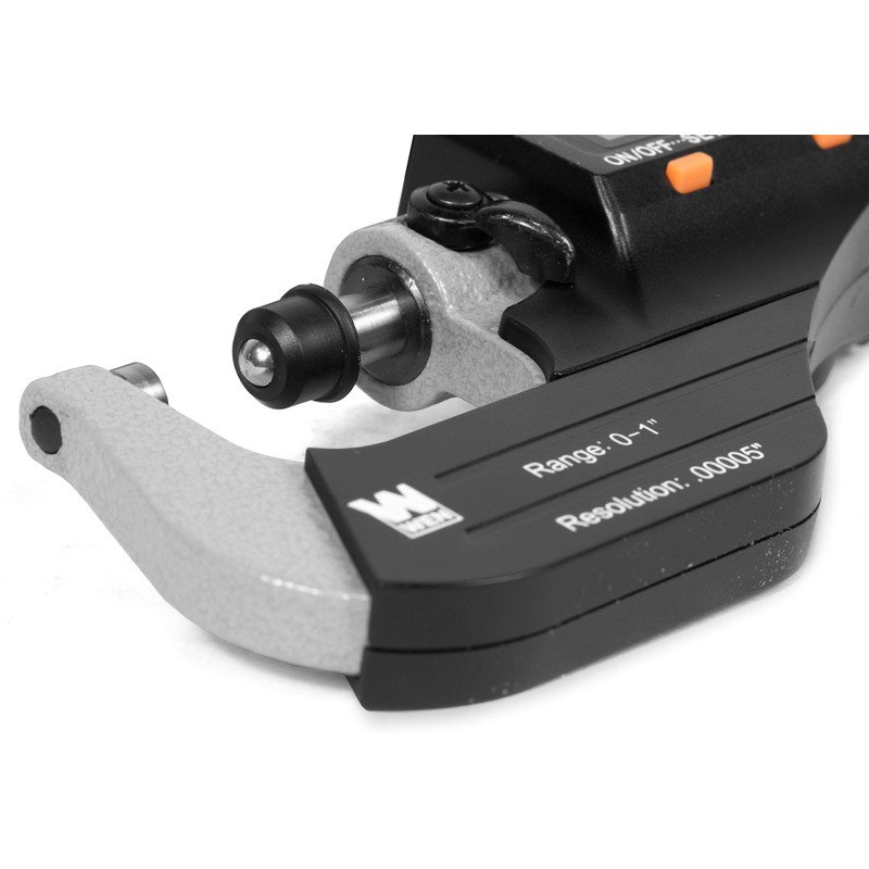 WEN 10725 Standard and Metric Digital Micrometer with 0 to
