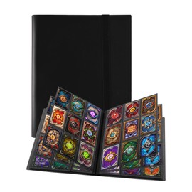 Card Files, 9 Pockets, 540 Card Storage, Trading Card Holder, Double-Sided Collection, Album, Large Capacity, Organize and Store Games, Sports Cards, Stamps, Business Cards, Trading Card Case, Binder