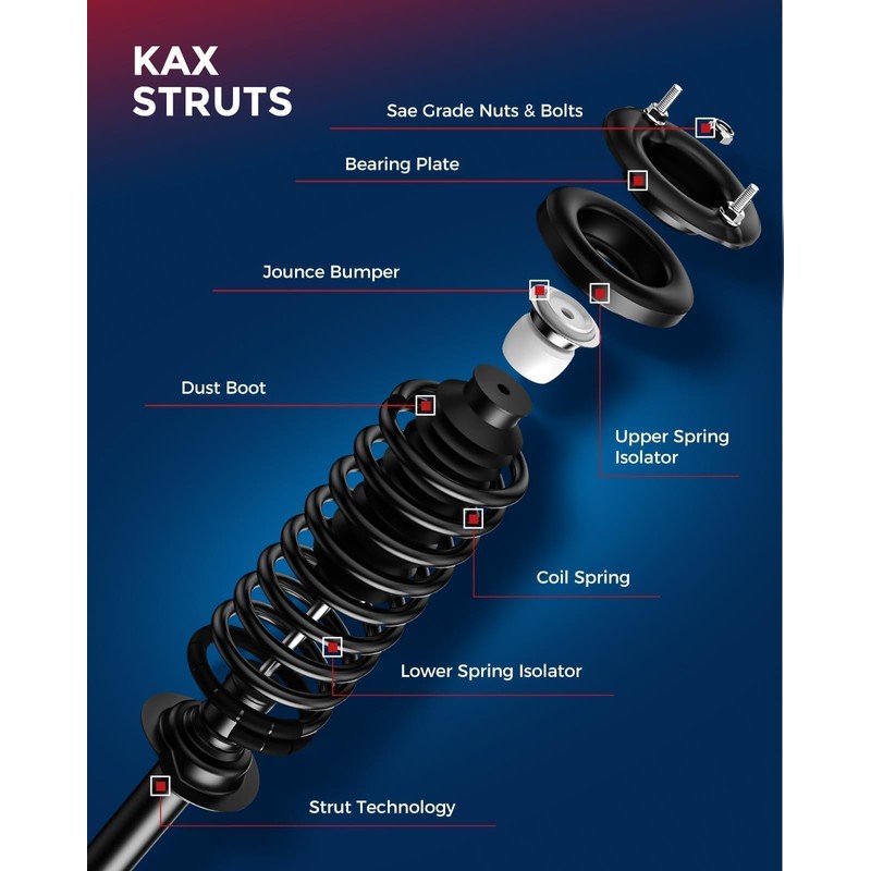 KAX Front Struts 172901 172902
