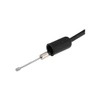 MOTOFLEX Throttle Cable Black Flat Handlebar - MZ TS 125,