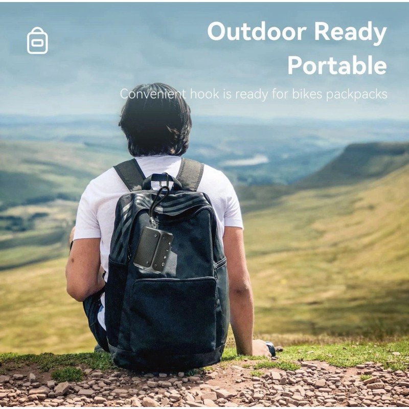 Chaowei New Portable Bluetooth Speaker, IPX67 Water & Shock Resistant