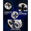 EilxMag 110PCS Tap and Die Set, Metric Tap and Die