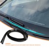 WINUERK Car Front Windshield Rubber Seal Strip, 1.7M/5.6FT Self Adhesive