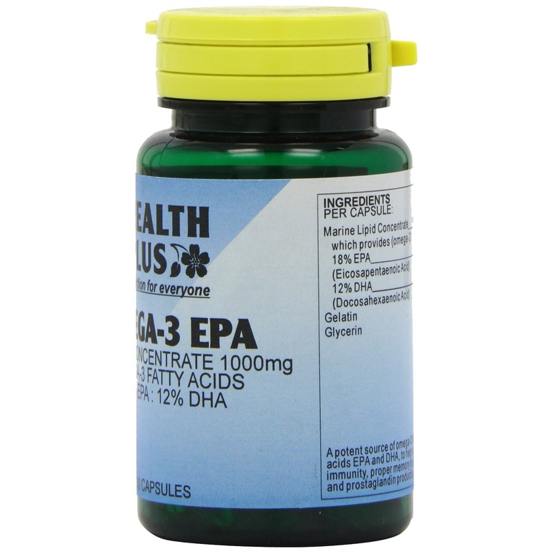Health Plus Omega-3 Epa 1000mg Fish Oil Supplement - 30