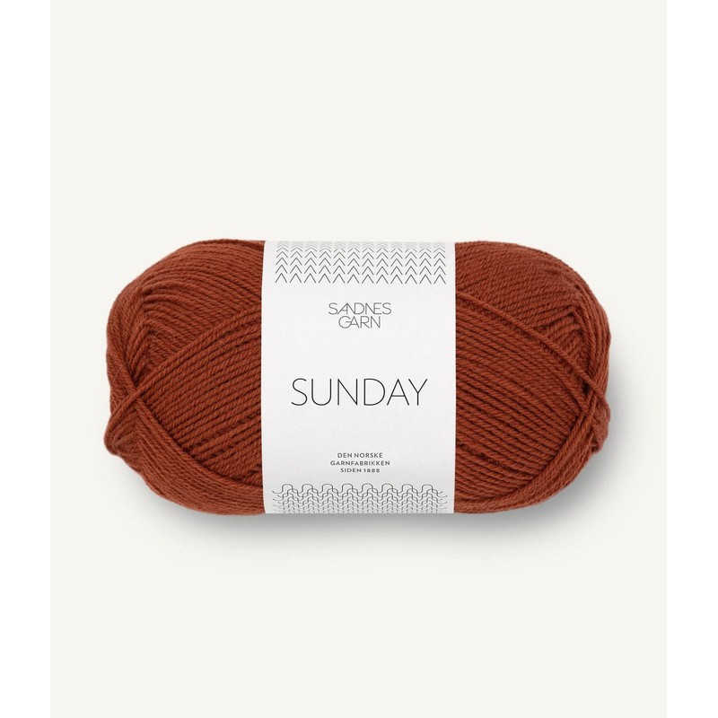 Sandnes Garn Sunday 50 g col.4236 deep red