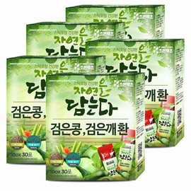 Joeunyakcho 검은콩검은깨환 스틱형 3g x 30포 x 5 Black Bean Black Sesame Stick 3g x 30 packets x 5