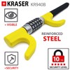 KRASER KR940B Heavy Duty Steering Wheel Lock Keyless Combination Code,