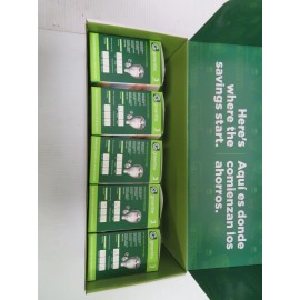 Greenlite Lot of 5 Greenlite Bathroom Shower Head Water Saving Kit w 3 Aerators/Pack