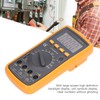 LD9807B Digital Multimeter with Backlight Display Temperature Probe Voltage Current