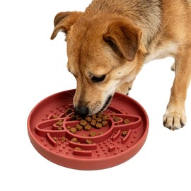 Comederos Lentos Para Perros | Estación De Alimentación De Silicona Alimentaria Antiahogo,Comederos Lentos De Silicona Para Perros
