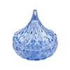 Godinger Blue Glass Hershey Kiss Candy Dish - A Sweet