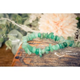 Lebensquelle Plus Green Aventurine Chip Bracelet | High Quality Gemstone Bracelet, Stone, Aventurine