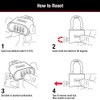 Master Lock 175DLH Candado de Combinación de Cuerpo Sólido de