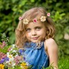 Flower Crown Headbands Flower Hair Wreath, Flower Garlands Hair Bands