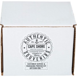 Cape Shore Beach and New England Coast 15oz Wine Tumblers - Set of Two (Indigo Shells)