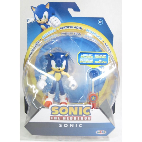 JAKKS Pacific 2024 Modern Sonic the Hedgehog Sonic with Checkpoint
