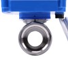 U.S. Solid 1" Motorized Ball Valve 85-265V AC Stainless Steel