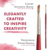 Princeton Velvetouch, Series 3950, Paint Brush for Acrylic, Oil and