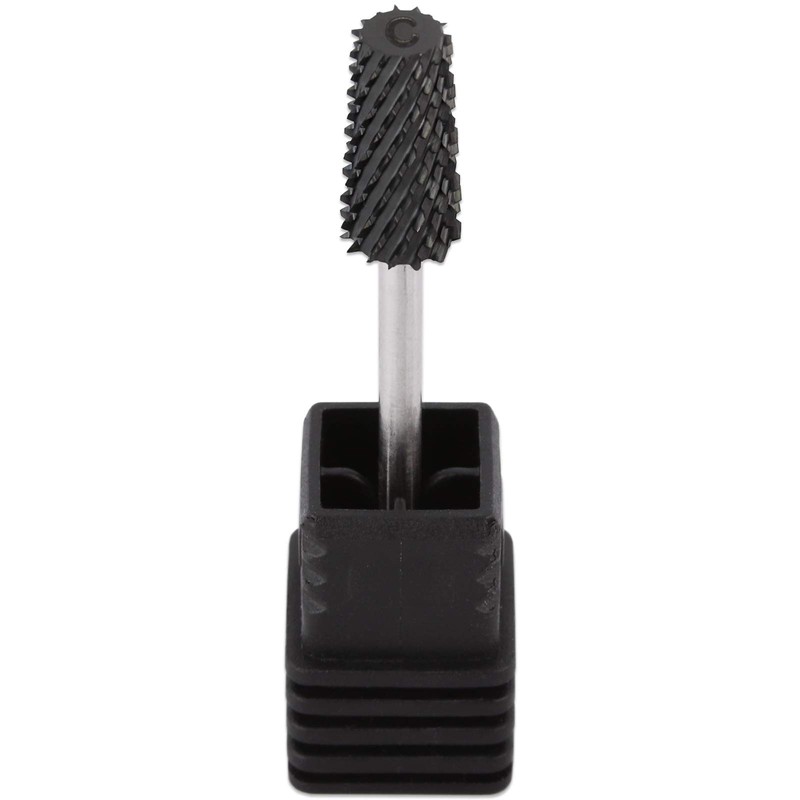 PANA Tapered Barrel Carbide 3/32" Shank Size - (Black, Coarse