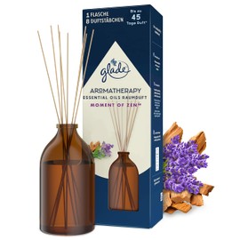 Glade Aromatherapy Essential Oils Room Fragrance, Moment of Zen, Room Fragrance for Essential Oils, Lavender + Sandalwood, 80 ml