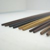 Nagao Natural Wood Hexagonal Chopsticks & Twist Chopsticks, 8.9 inches