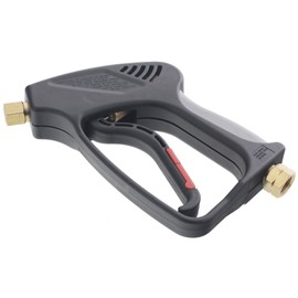 Erie Tools 5000 PSI Replacement Pressure Washer Gun with Trigger Lock and Easy Grip for Hi Temp Applications 3/8in. Inlet 1/4in. Female Outlet 10.5 GPM