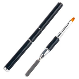 CVNRCLP 2-in-1 Magic Extender Gel Tool - Dual-Ended Brush & Picker for Professional UV/LED Nail Art, Tips & Extensions