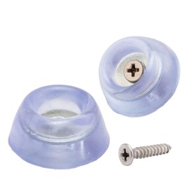 20pcs Round Non Slip Furniture Pads,ULIFESTAR Wood Furniture Sliders Hardwood Floor Protectors Surface Protection for Chair Table Desk Dresser Cabinet Sofa Couch Leg Feet Carpet Dia 28mm/1.1''