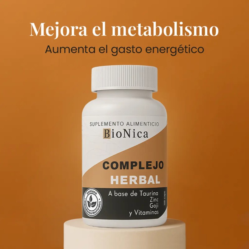 Biónica Suplemento Cápsula Complejo Herbal 100 Cáps